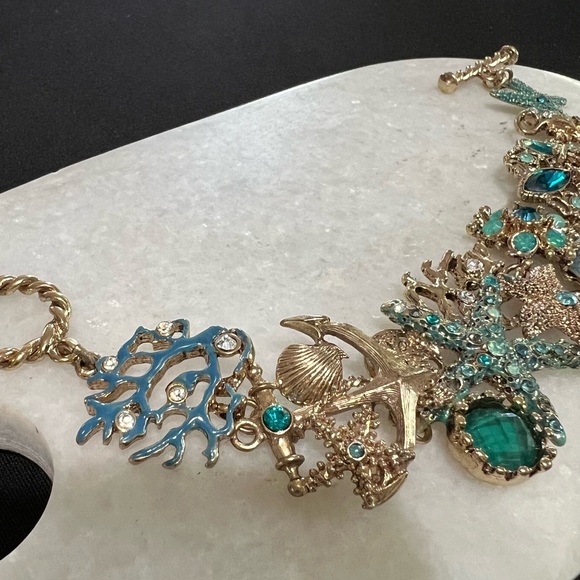 Blue Starfish Ocean Braclet - Picture 4 of 7